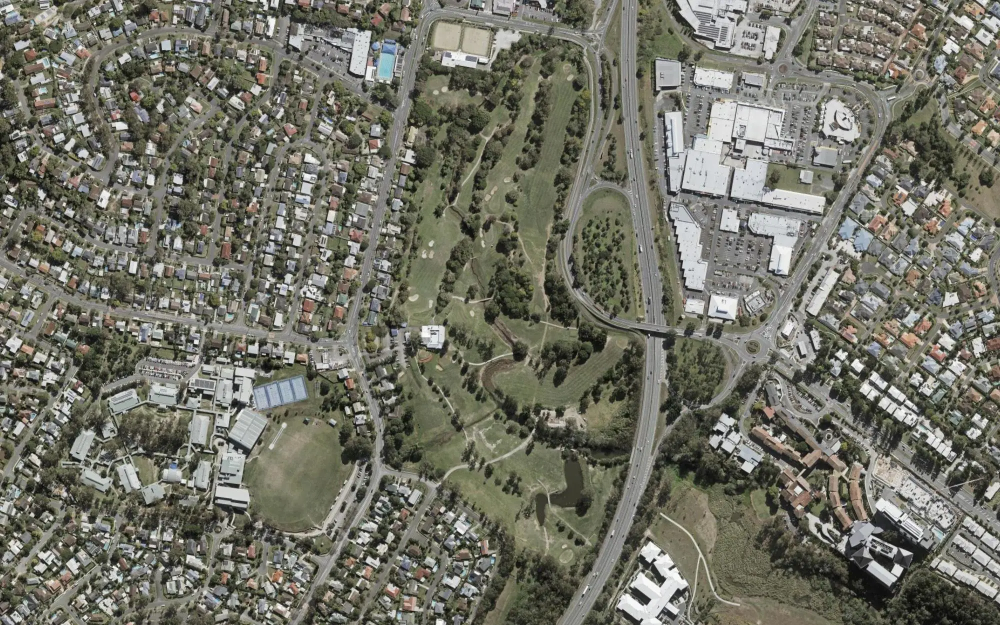 Aerial photo of Jindalee Golf Club